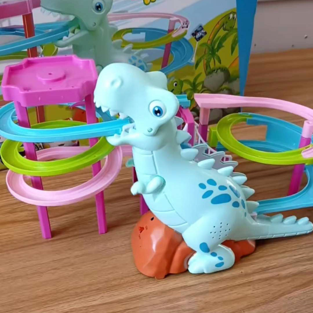 Dinosaur Slide Train track toys - LJ Enterprise
