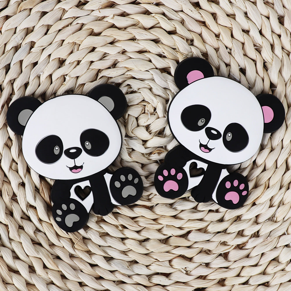 Creative DIY Baby Products Koala Panda Rabbit Silicone Toy Teether