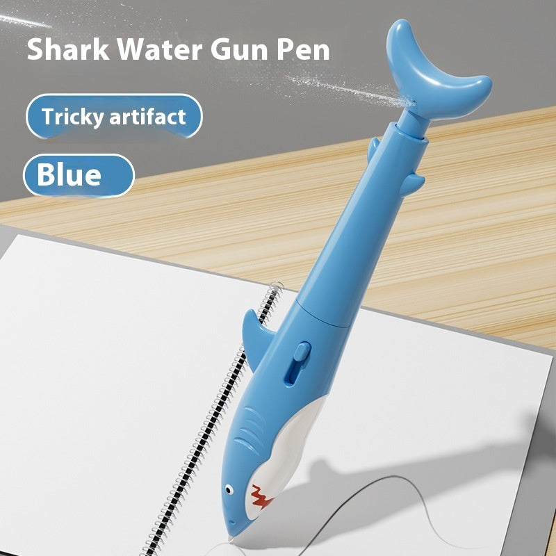 Shark Water Gun Pen Press Water Spray Ballpoint Pen - LJ Enterprise