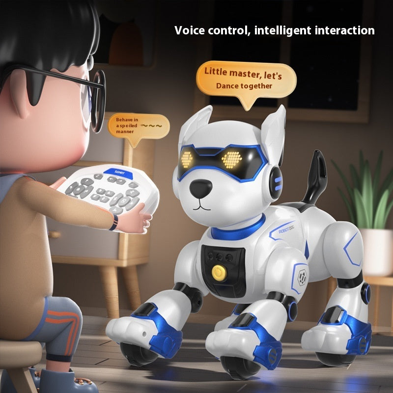 Intelligent Robot Dog Children Voice Control Toy Doggy Remote Control