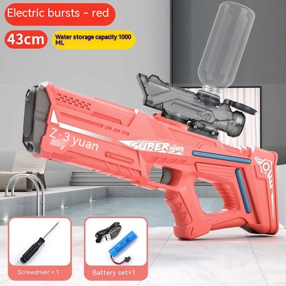 Children's Large Automatic Electric Water Suction Gun Toy - LJ Enterprise