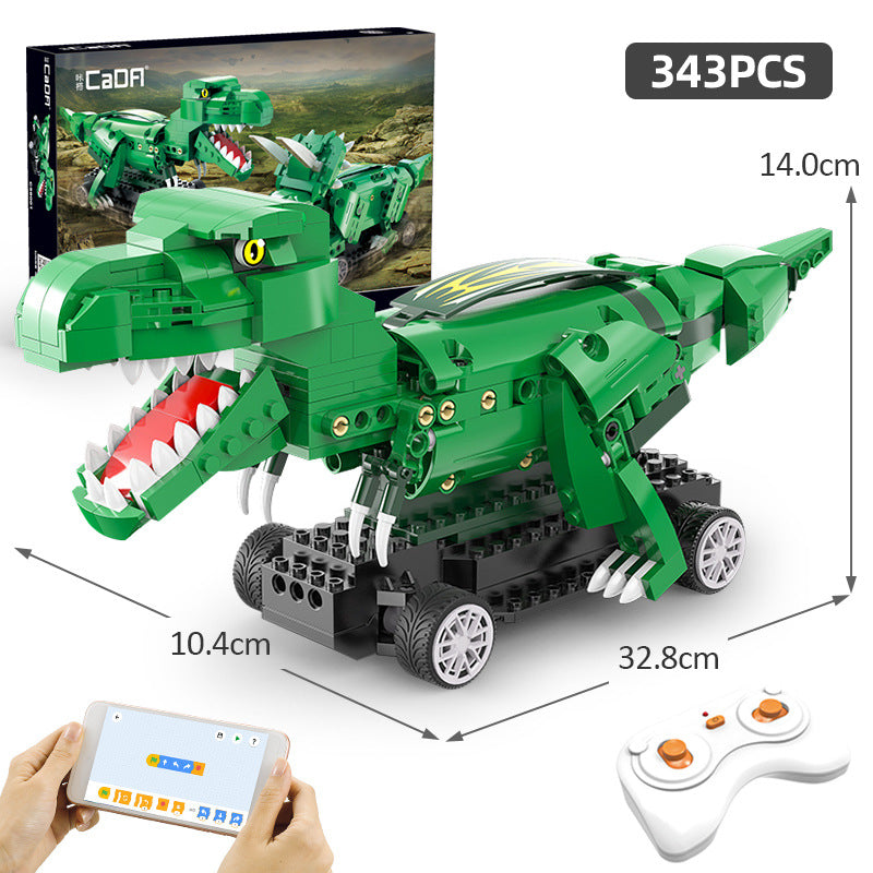 Assembled Building Blocks Programmable Remote Control Toy