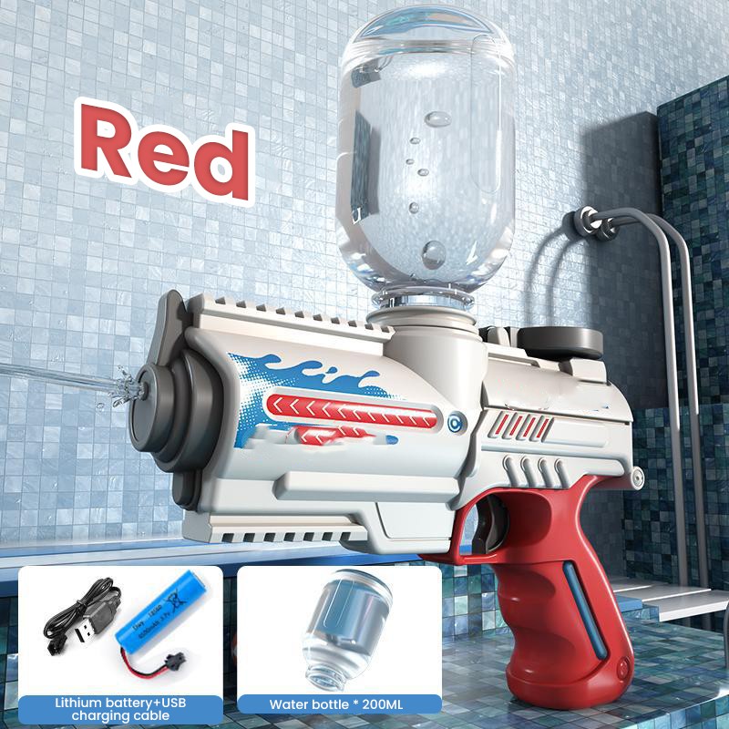 Summer Water Gun High-Tech Automatic Water Soaker Guns Large Capacity Kid Adult Summer Pool Beach Outdoor Toy - LJ Enterprise