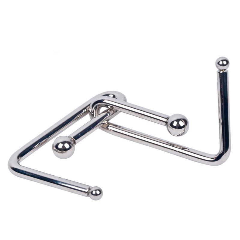 Super Large Steel Ball Puzzle Children's Buckle Toy