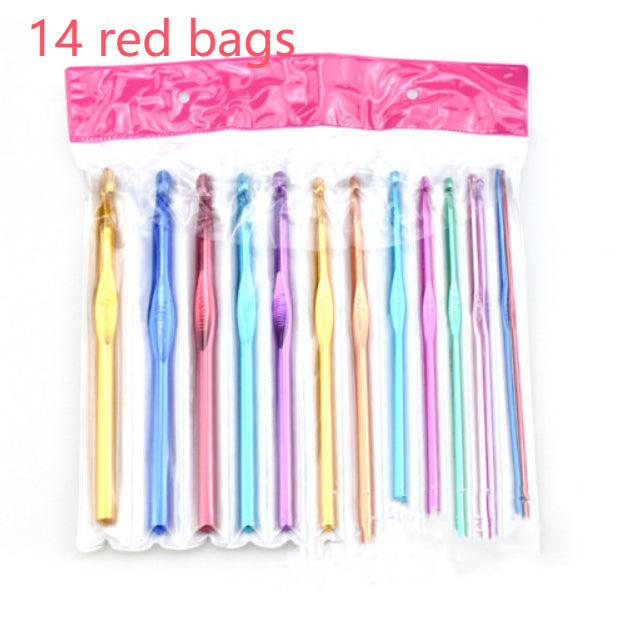 Crochet Hook Set Of 14 Alumina Crochet Hooks Hyuna Style Wool Crochet Tool - LJ Enterprise