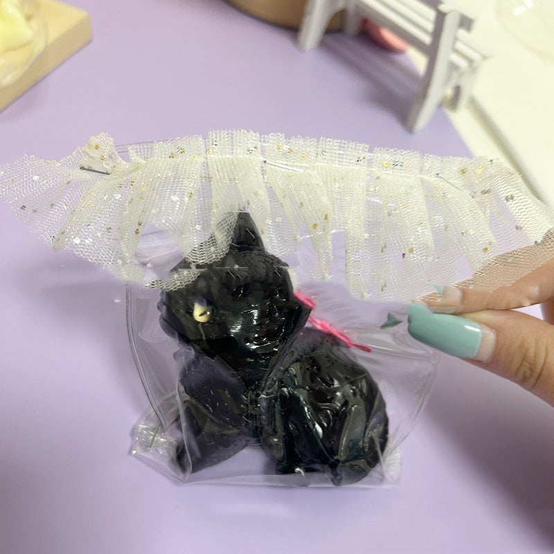 Three-dimensional Cute Pet Cute Cat Squeezing Toy Simulation Stress Relief Toy