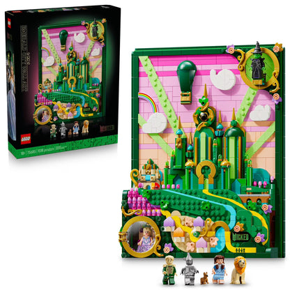 Wicked Emerald City Wall Art for Adults, 1518 Pc.