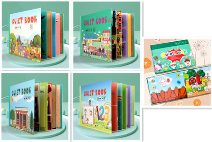 Children's Educational Wooden Books To Read