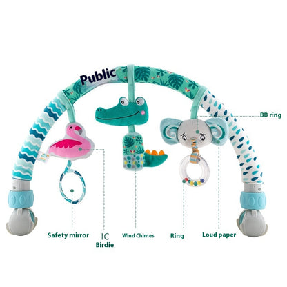 Baby Hanging Bed Bell Rattle Newborn Children's Bed Clip Car Clip Ornaments Baby Comfort Toy