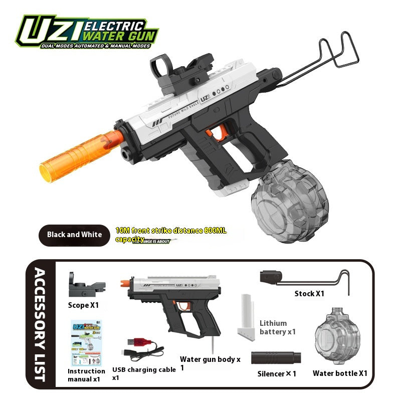 UZI Electric Continuous Hair Water Absorption Linkage Large Capacity Water Gun - LJ Enterprise
