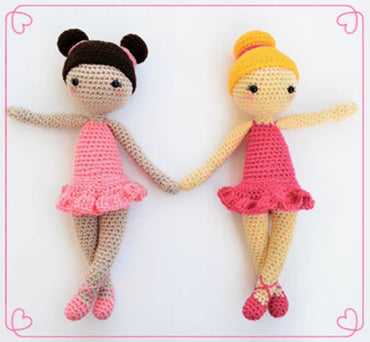 Direct-Factory Wholesales 100% Cotton Baby/Kids Crochet Amigurumi Doll Stuffed Toys