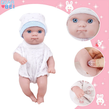 Reborn Babys Doll Toys for Ages 2-4 Girl Toys Kids Toys 8-Inch Mini Babys Dolls for 2 Year Old Girls - Savings