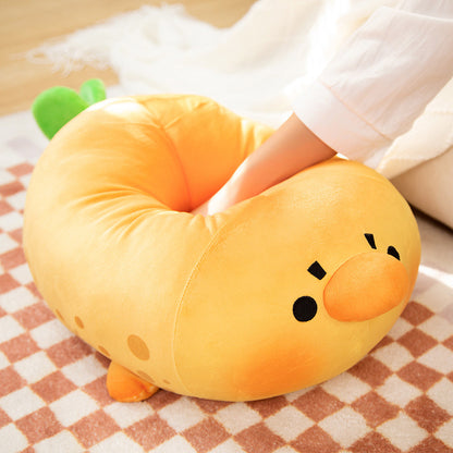 Spandex Stretch Super Soft Large Doughnut Pillow