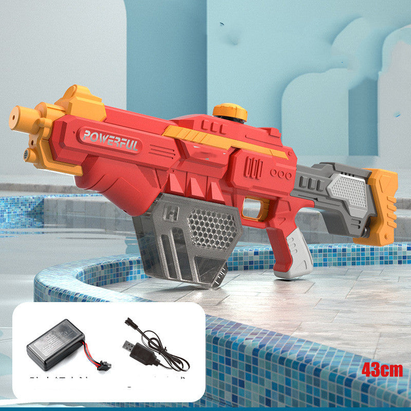 Electric Continuous Firing Water Gun With Large Capacity Children's Toys - LJ Enterprise
