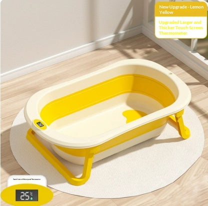 Temperature-sensing Bathtub Baby Bath Tub