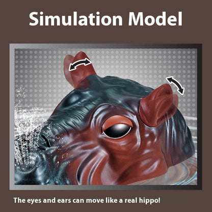 Remote Control Hippo Water Spray Animal Remote-control Ship Water Toy Boat Model
