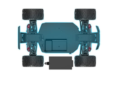 Super large high-speed remote control car