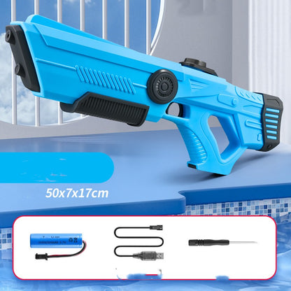 Children's Large Capacity Automatic Water Suction Electric Water Gun - LJ Enterprise