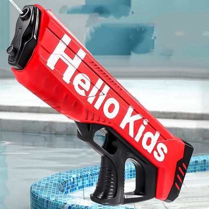Children's Electric Continuous Hair Gun Toy One-click Water Absorption Can Be Launched - LJ Enterprise