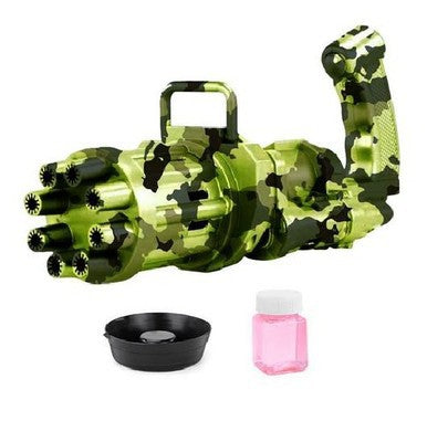 Semi-Automatic Electric Bubble Machine Toy