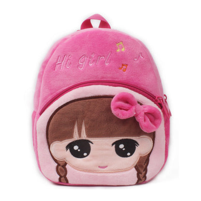 Lovable 1-2 year old small books to prevent loss of cartoon Plush bag baby traction rope one piece