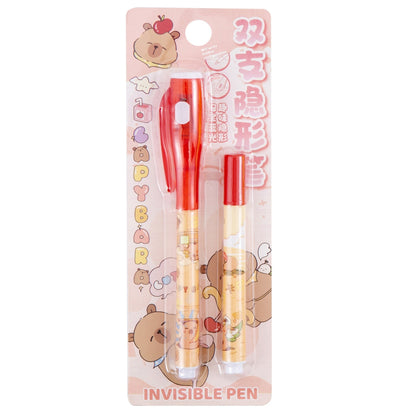 Creative Cartoon Invisible Fluorescent Pen Student Stationery