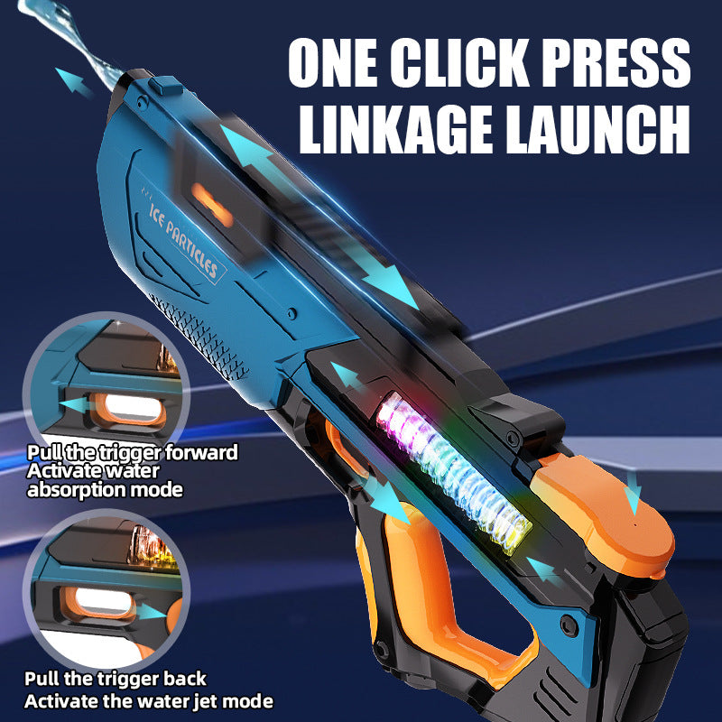 Automatic Water Feeding High Pressure Pulse Electric Water Gun Toy - LJ Enterprise