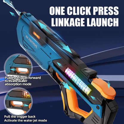 Automatic Water Feeding High Pressure Pulse Electric Water Gun Toy - LJ Enterprise