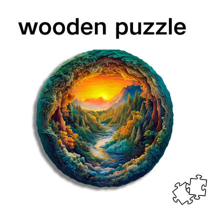 Wooden Shaped Puzzle Wooden Toy