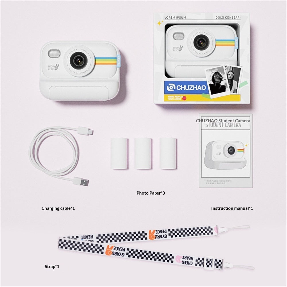 Camera Photo Printable Toy Student Digital Camera Baby Birthday Present