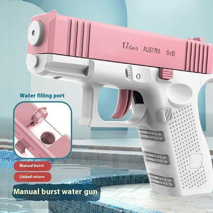 Water Gun Toy New Automatic Continuous Hair Children Automatic Water Spray - LJ Enterprise
