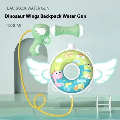 Children's Cartoon Backpack Water Gun Water Beach Toys - LJ Enterprise