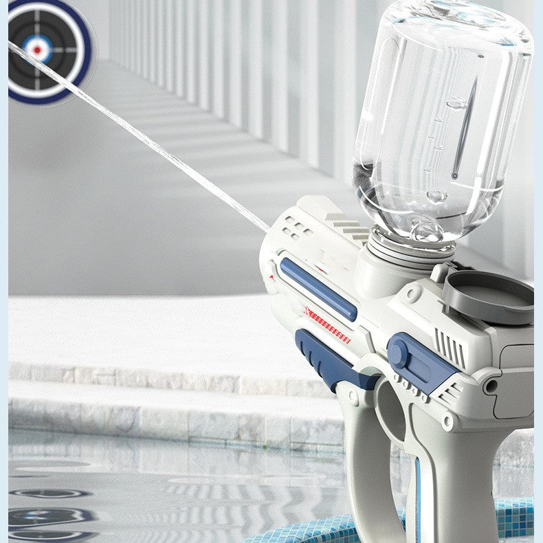 Summer Water Gun High-Tech Automatic Water Soaker Guns Large Capacity Kid Adult Summer Pool Beach Outdoor Toy - LJ Enterprise