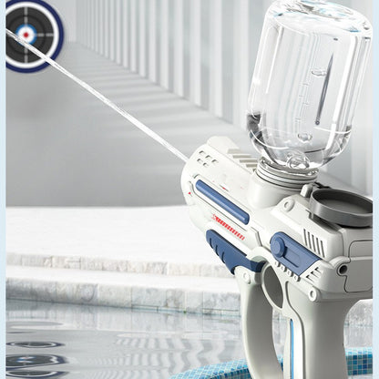 Summer Water Gun High-Tech Automatic Water Soaker Guns Large Capacity Kid Adult Summer Pool Beach Outdoor Toy - LJ Enterprise