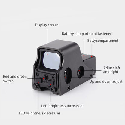 Red dot holographic iris scope toy water gun accessories - LJ Enterprise