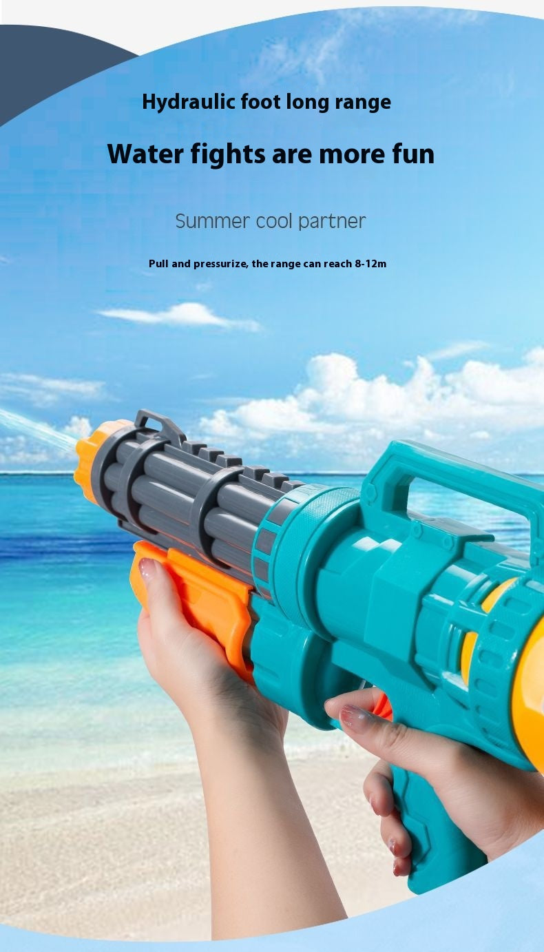 Children's Water Spray High-pressure Large Pull-out Large Capacity Water Gun - LJ Enterprise