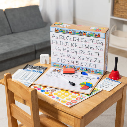 School Time! Classroom Play Set Game - Be Teacher or Student - FSC Certified