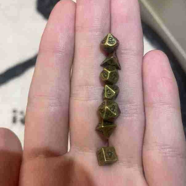 Super Mini 6mm Metal Dice Suit