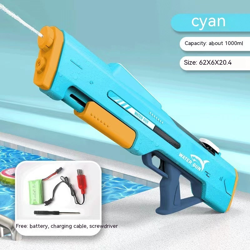Full-automatic Water Gun Toy High-pressure Strong Electric Water Absorption AMT - LJ Enterprise