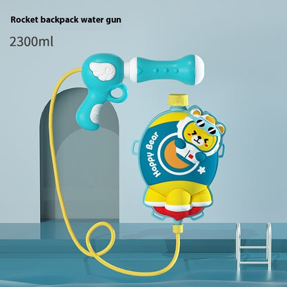 Children's Cartoon Backpack Water Gun Water Beach Toys - LJ Enterprise