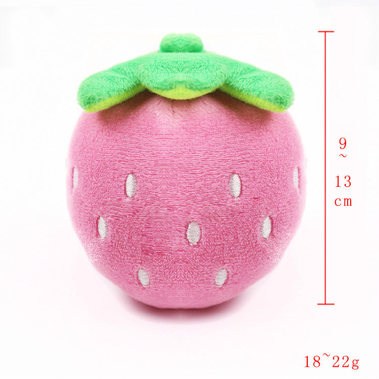Vocal Fruit Plush Toy