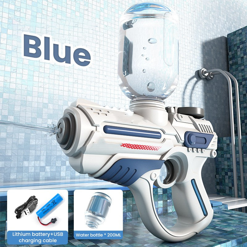 Summer Water Gun High-Tech Automatic Water Soaker Guns Large Capacity Kid Adult Summer Pool Beach Outdoor Toy - LJ Enterprise