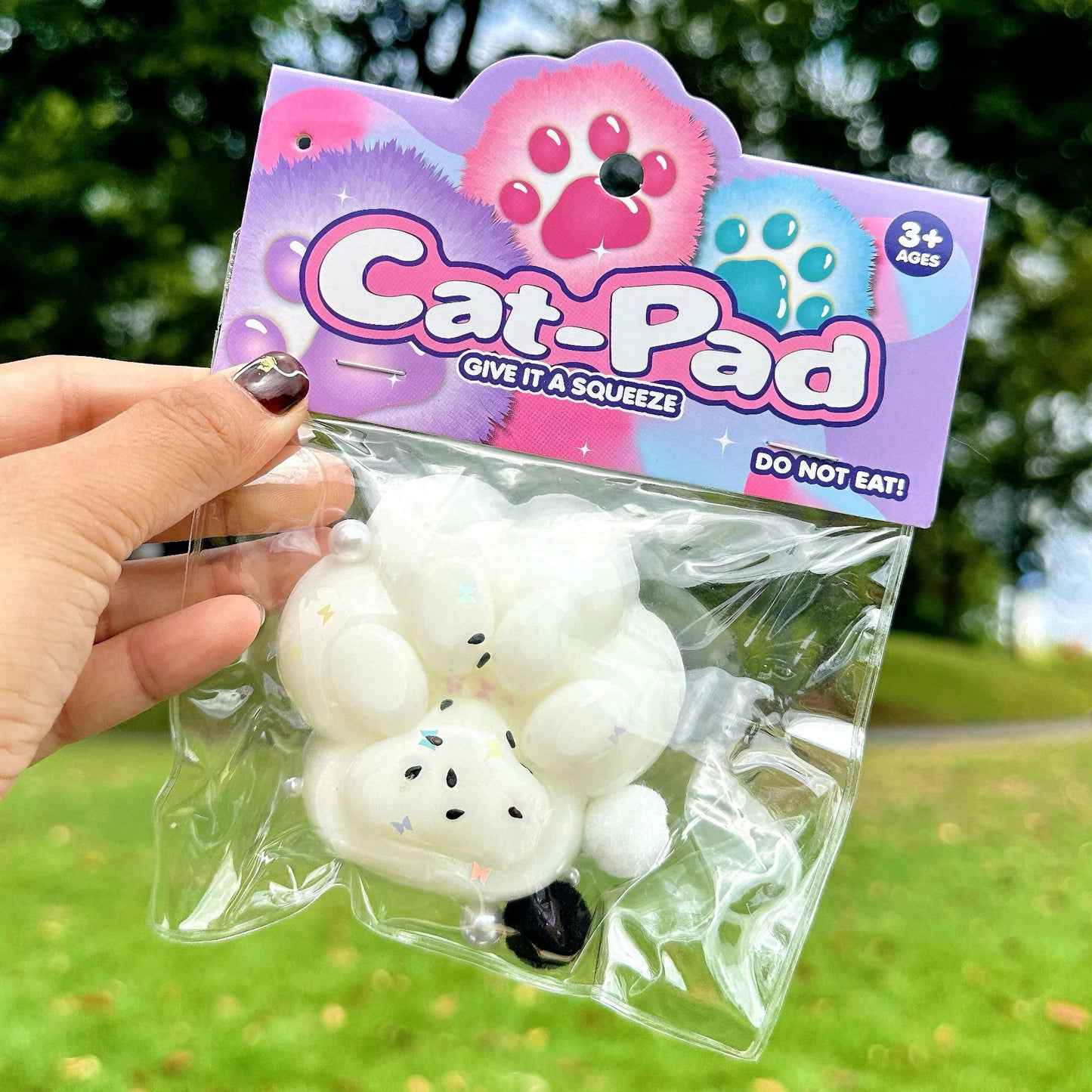 Super Soft Plush Cat's Paw Squeezing Toy Decompression Toy