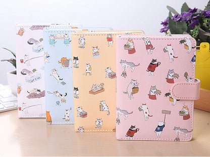 King Valley Ukiyoga Creative Cartoon Magnetic Buckle Notebook