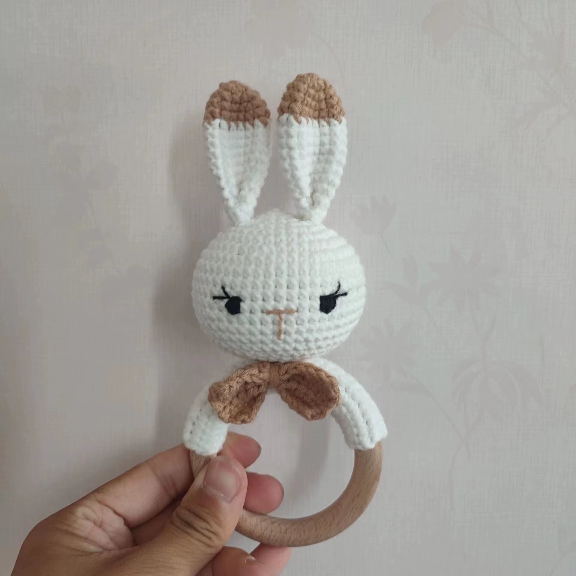 Custom Color Organic Cotton Handmade Girl Doll Girl Ballerina Knitted Doll Gift L for Children'S Day Christmas Day
