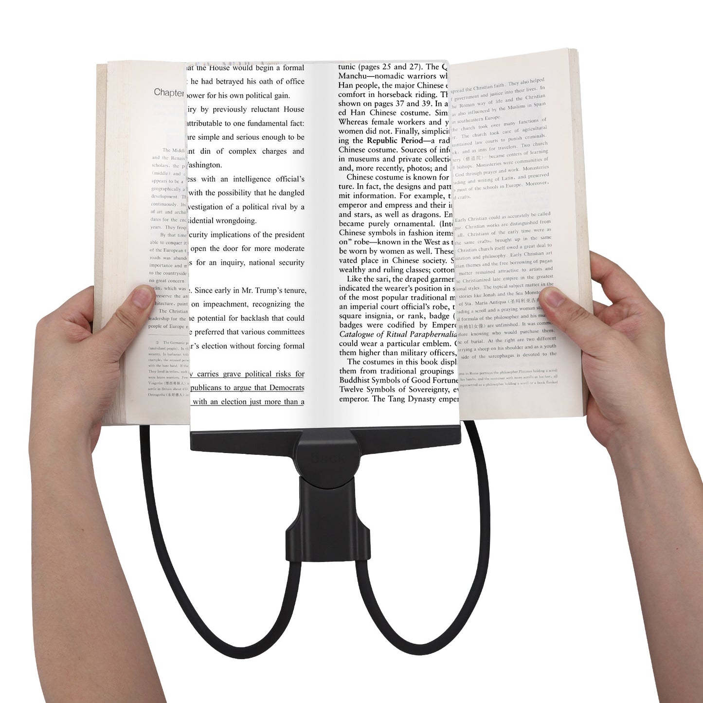 Neck-mounted Reading Magnifier For Reading Entire Pages Of Books And Newspapers3-in-1 Design