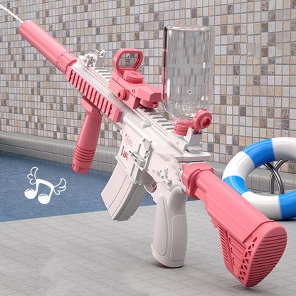Summer Fully Automatic Electric Water Gun Rechargeable Long-Range Continuous Firing Party Game Kids Gift - LJ Enterprise