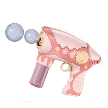 Hotselling Smoke Bubble Gun Summer Outdoor Toys with Light and Music
