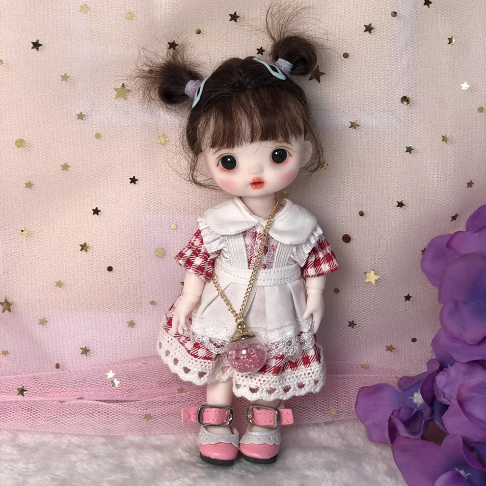 Mini Cute Dolls Fashion Clothes Suit Princess
