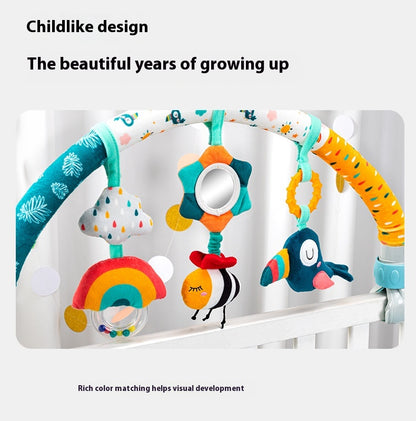 Baby Hanging Bed Bell Rattle Newborn Children's Bed Clip Car Clip Ornaments Baby Comfort Toy